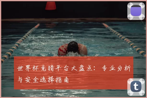 世界杯竞猜平台大盘点:专业分析与安全选择指南