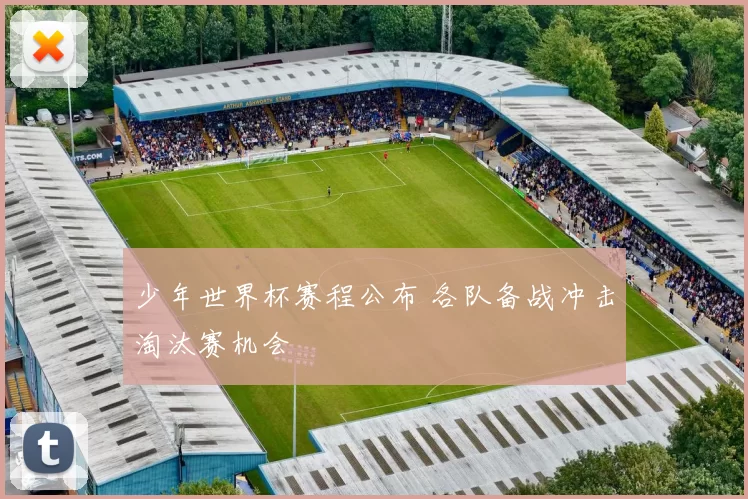 少年世界杯赛程公布 各队备战冲击淘汰赛机会